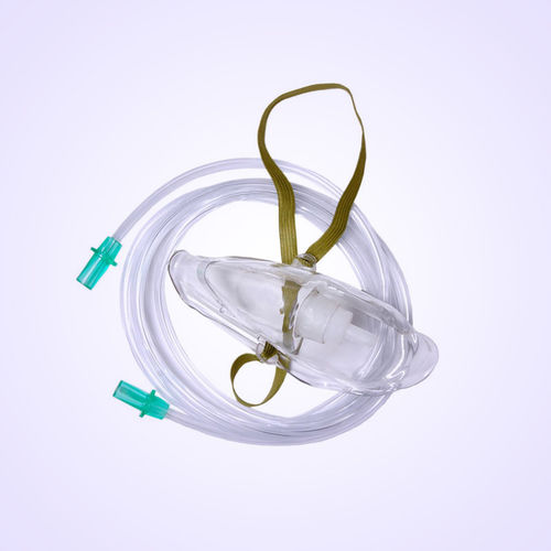 Máscara de oxígeno transparente - AS-05 series - Angiplast   - ajustable