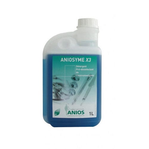 Desinfectante para endoscopios - ANIOSYME X3 - ANIOS Laboratoires  - para instrumental quirúrgico / líquido / 1000 mL