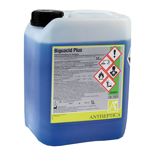 Desinfectante para suelos y superficies - BIGUACID PLUS - ANTISEPTICA - líquido / 5000 mL