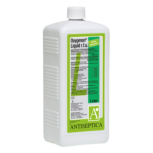 Desinfectante para mobiliario médico - OXYGENON R.F.U. - ANTISEPTICA - líquido / 1000 mL / a base de cloro