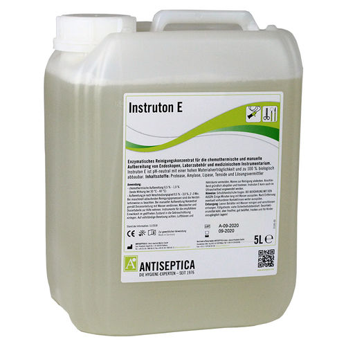 Desinfectante para instrumental quirúrgico - INSTRUTON E - ANTISEPTICA - para endoscopios / líquido / 5000 mL