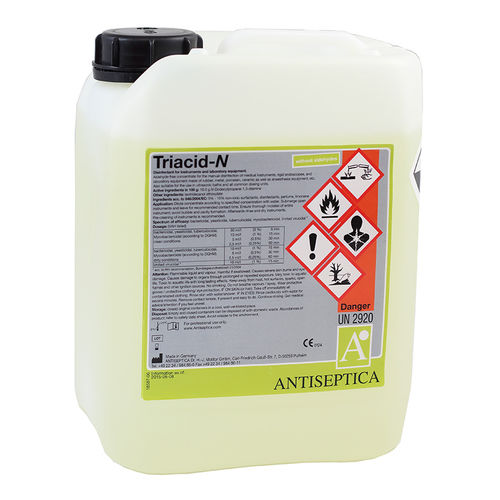 Desinfectante para instrumental quirúrgico - TRIACID-N - ANTISEPTICA - líquido / 5000 mL