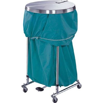 Carro médico - APC-2410 - Apex Health Care - para transporte / de acero inoxidable / 1 bolsa