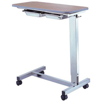 Mesa de cama con ruedas - APC-10222 - Apex Health Care - de altura regulable