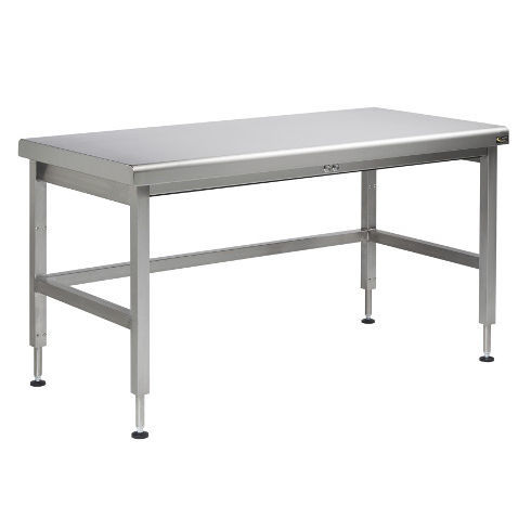 Mesa de laboratorio de acero inoxidable - THV - ARCANIA DEPARTMENT SOFINOR - con altura regulable