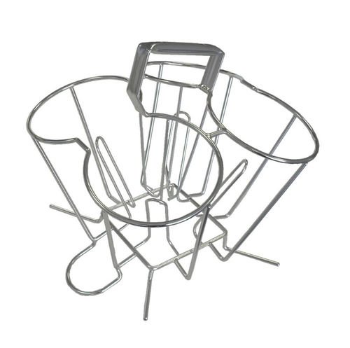 Soporte para orinal de acero inoxidable - 3080ALB30 series - ARCANIA DEPARTMENT SOFINOR - con cestas