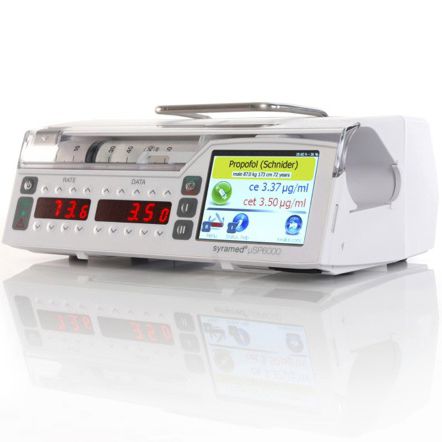 Bomba de jeringa 1 vía - Syramed®µSP6000  - Arcomed AG Medical Systems - ACP