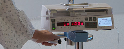 Bomba de infusión 1 vía - Syramed®µSP6000 Premium  - Arcomed AG Medical Systems - de emergencia