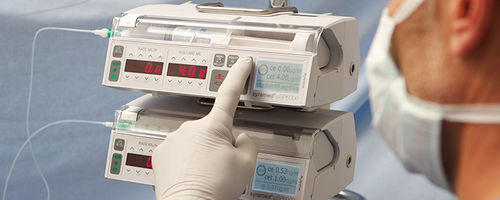 Bomba de jeringa anestesia - Volumed®µVP7000 Premium  - Arcomed AG Medical Systems - 1 vía / TCI / inalámbrica