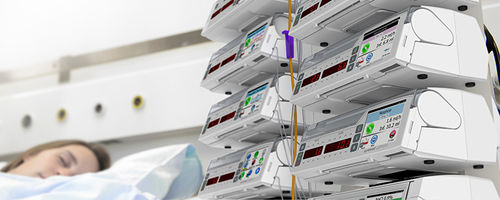 Bomba de infusión 1 vía - Syramed®µSP6000 Chroma  - Arcomed AG Medical Systems - programable