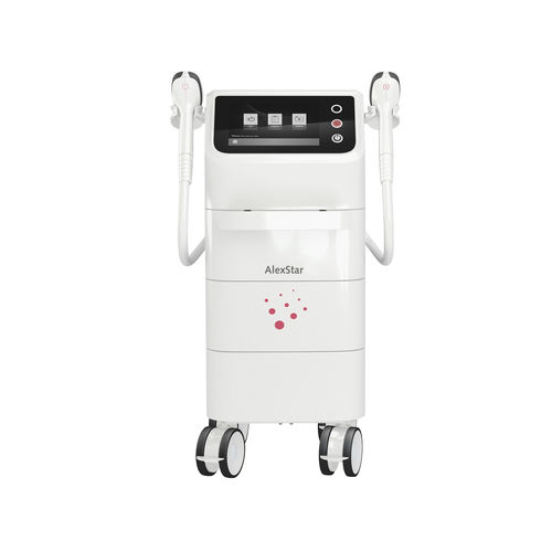 Láser para depilación - AlexStar®  - Asclepion Laser Technologies   - diodo / zafiro / en carro