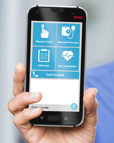 Software de gestión - Digistat - Ascom - de control / de monitorización / de alarma