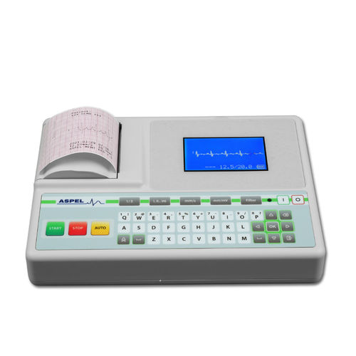 Sistema de ECG veterinario 1 canal - MINT v.07.102W - ASPEL  - 3 canales / USB