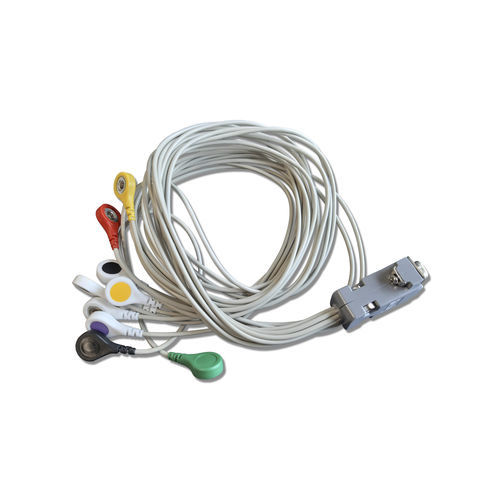 Cable de ECG para Holter cardíaco - KRH-712-10 - ASPEL  - 10 derivaciones