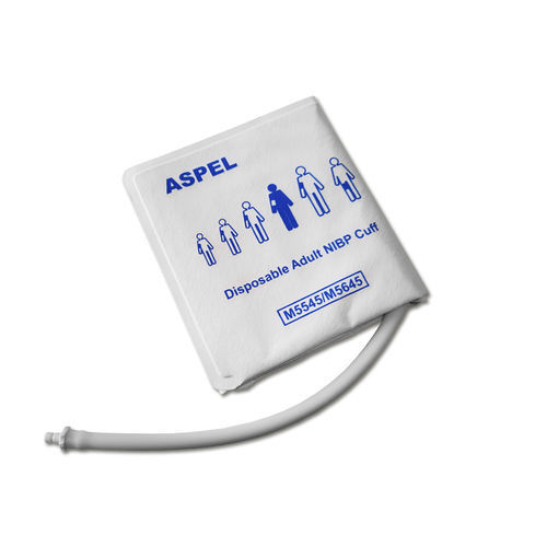 Manguito para la presión arterial - v.401S  - ASPEL  - para adulto / con un tubo / de un solo uso