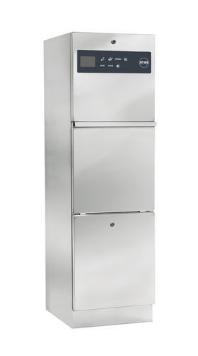 Lavadora desinfectadora de cuñas - AF2.45PG - AT-OS - de pie / compacta / con generador de vapor