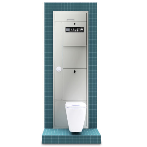 Lavadora desinfectadora de cuñas - AF2.45M + I/WC - AT-OS - de pared / empotrable / con generador de vapor