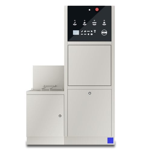 Lavadora desinfectadora de cuñas - AF2.105P - AT-OS - de pie / con generador de vapor / con bomba de dosificación de descalcificación del agua