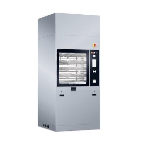 Lavadora desinfectadora de pie - AWD655-15A-SC-MED - AT-OS   - de carga frontal / con puerta automática