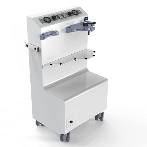 Aspirador quirúrgico eléctrico - Twin Record 55 - ATMOS MedizinTechnik - con ruedas
