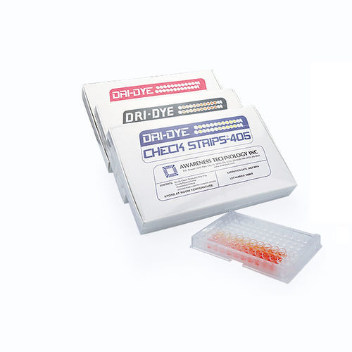 Tira de prueba para control de calidad - E002-4 series - Awareness Technology - ELISA / con tira reactiva