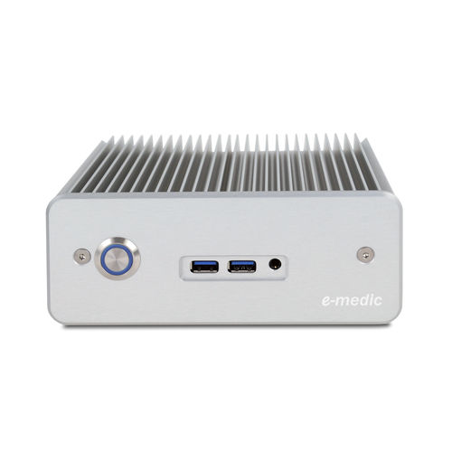 Caja PC médica Intel® Core i5 - e-medic™ Silence XT-M - Baaske Medical - portátil / 500 GB / SSD 256 GB