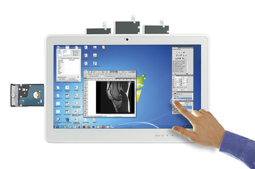 Panel PC médico Intel® Core i7 - e-medic™ Silence TP 7 - Baaske Medical - todo en uno / SSD 128 GB / SSD 256 GB