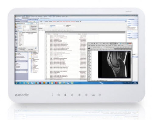 Panel PC médico Intel® Core i7 - e-medic™ Silence TP 2 - Baaske Medical - Intel® Core i5 / 500 GB / SSD 128 GB