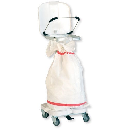 Carro para bolsas para ropa sucia - 3830 CR - Alvi - médico / de transporte / 1 bolsa