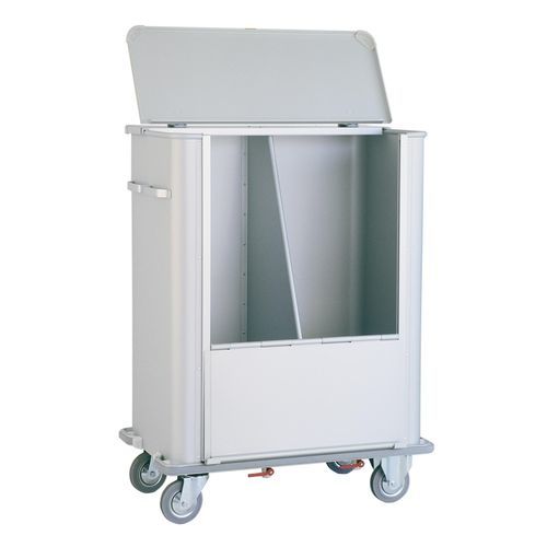 Carro para bolsas para ropa sucia - 2050/162 CR - Alvi - médico / de transporte / con tapa