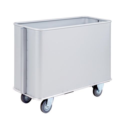 Carro para bolsas para ropa sucia - 680 CR 2+2 - Alvi - médico / de transporte / con compartimento grande
