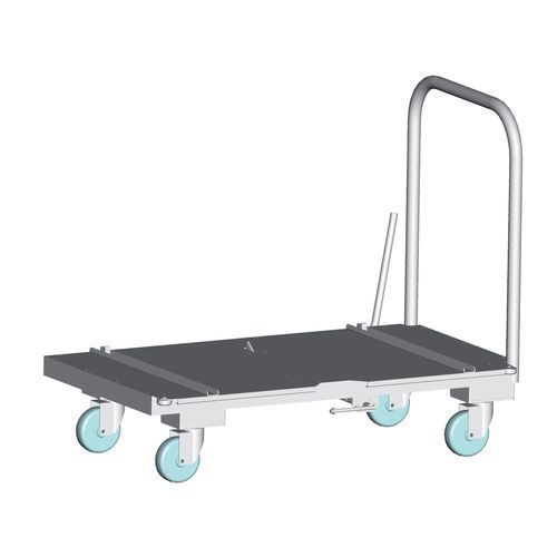 Carro para transporte - SY 5010/2 - Alvi - médico / de uso general / de acero inoxidable