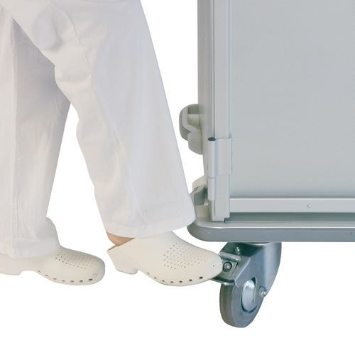 Rueda para carro médico - YRU 160/200F - Alvi - con freno / giratoria