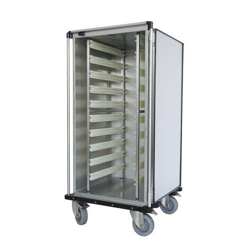 Carro de uso general - 8140 CR - Alvi - para transporte / de acero inoxidable / de plástico