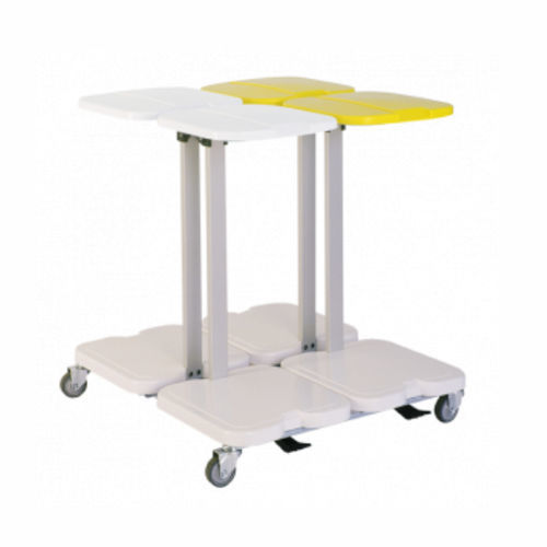 Carro para bolsas para ropa sucia - 3846 CR - Alvi - médico / de transporte / con pedal