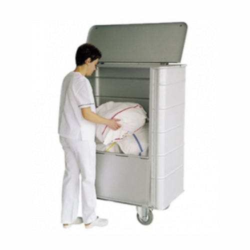Carro para bolsas para ropa sucia - 2050 CR - Alvi - de hospital / de transporte / de almacenamiento