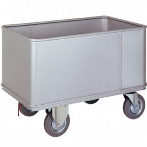 Carro para bolsas para ropa sucia - 858 CR - Alvi - médico / de transporte / con compartimento grande