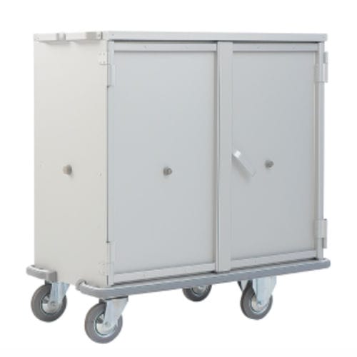 Carro para bolsas para ropa limpia - 1610 CR  - Alvi - médico / de transporte / con estante
