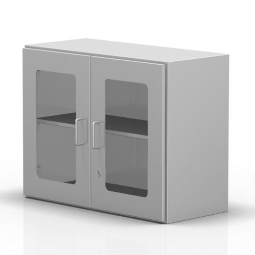 Armario de hospital - 2-285 - ALVO Medical - con estante / con puerta / de acero inoxidable