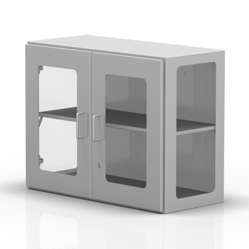 Armario de hospital - 2-286 - ALVO Medical - con estante / con puerta / de acero inoxidable