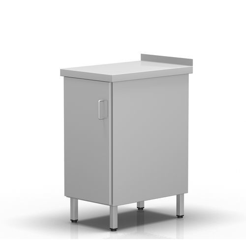 Armario de hospital - 2-291 - ALVO Medical - con puerta / fijo / de acero inoxidable