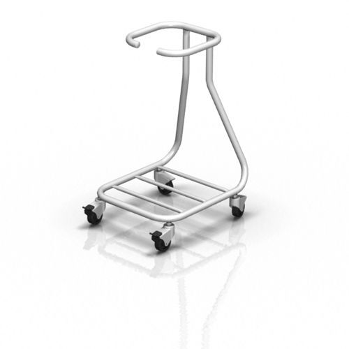 Carro para transporte - 2-100 - ALVO Medical - para desechos / de acero inoxidable / de plástico