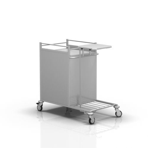Carro para bolsas para ropa limpia - 2-111 - ALVO Medical - para ropa sucia / médico / con estante