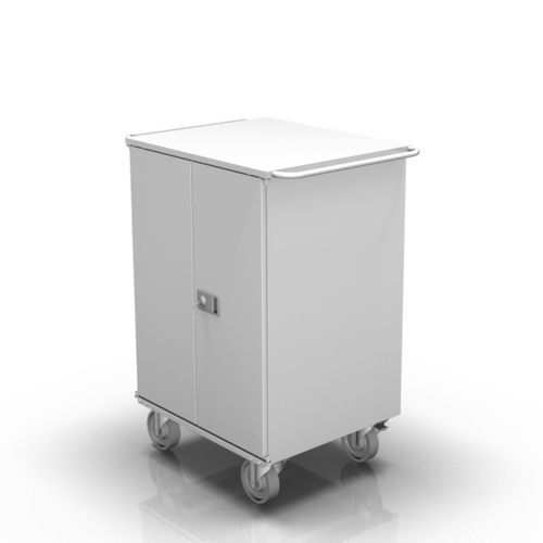 Carro para objetos esterilizados - 2-500 - ALVO Medical - para transporte / de acero inoxidable / 2 estantes