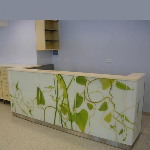 Escritorio rectangular - 2-397 - ALVO Medical - de recepción