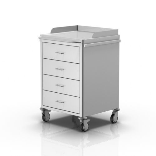 Carro de anestesia - 2-346 - ALVO Medical - para catéteres / para transporte / de acero inoxidable