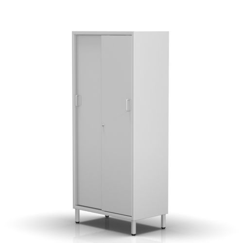 Armario de hospital - 2-262 - ALVO Medical - con estante / con puerta / de acero inoxidable