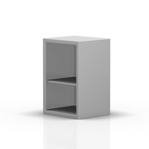 Armario de hospital - 2-280 - ALVO Medical - con estante / de pared / de acero inoxidable