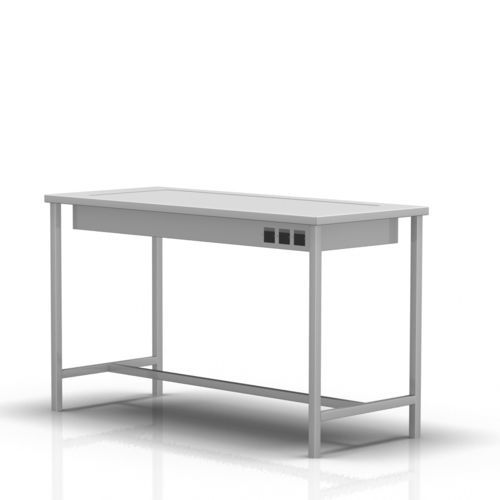 Mesa de acondicionamiento de instrumental médico - 2-360 - ALVO Medical - rectangular / de acero inoxidable