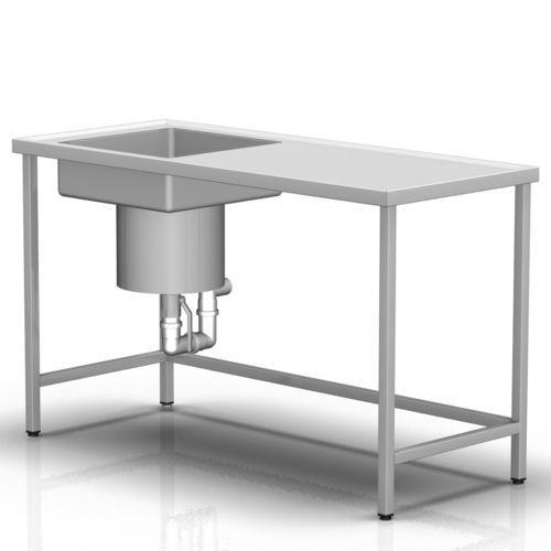 Mesa para escayola - 2-370 - ALVO Medical - rectangular / de acero inoxidable